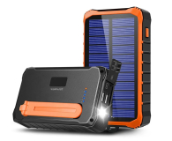 4smarts Powerbank solarny Prepper 12000mAh szary - 1344062 - zdjęcie 1